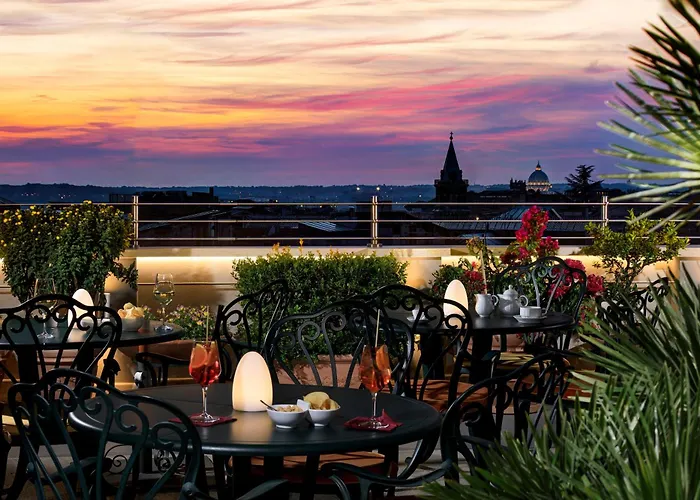 Hotel 5 estrelas: Marcella Royal Hotel - Rooftop Garden